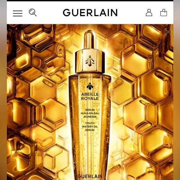 Guerlain Abeille Royale Gold Face Oil Serum - Picture 1 of 8